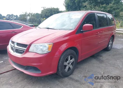 2012 Dodge Grand Caravan Sxt from USA, damaged, VIN 2C4RDGCG2CR195252
